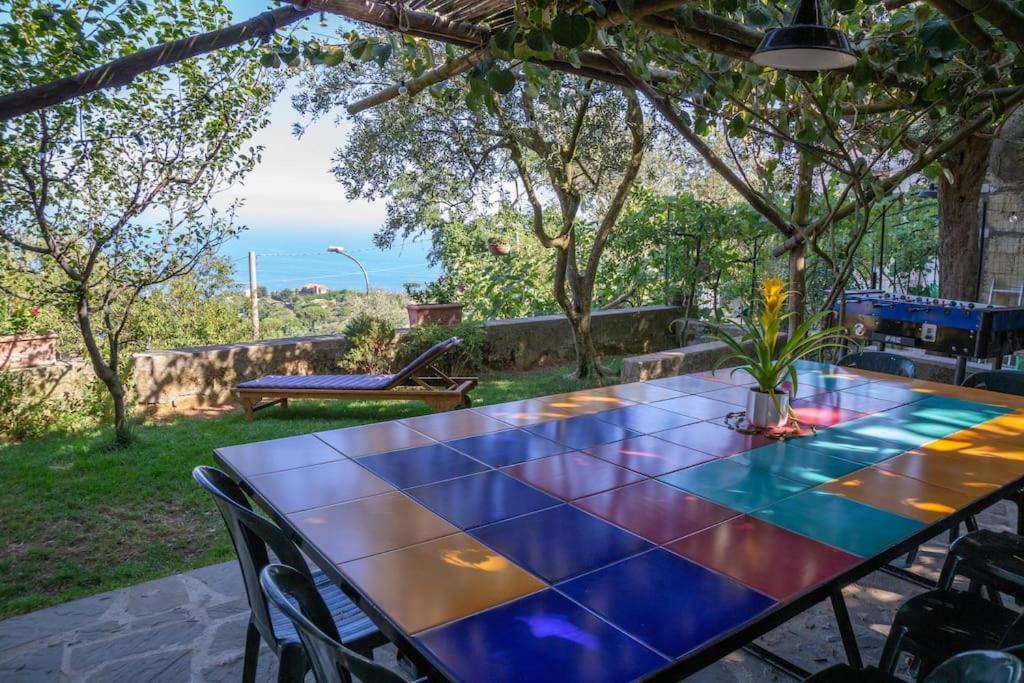 Amalfi Coast, Positano, Sorrento, Capri, Garden, Villa Carcara Colli di Fontanelle Bagian luar foto